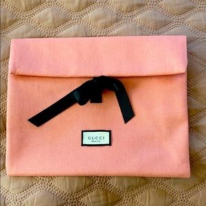 Authentic Gucci Bloom makeup pouch